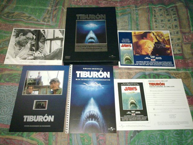 DVD Tiburón Edición Coleccionista 30 Aniversario Totalmente descatalogada y muy buscada