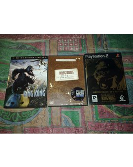 DVD's Edición Especial 2 Discos Edición Limitada, Diarios de Producción 2 Discos y Videojuego PS2 Edición Especial Metalica color Dorado con Funda de Plástico (Descatalogados)