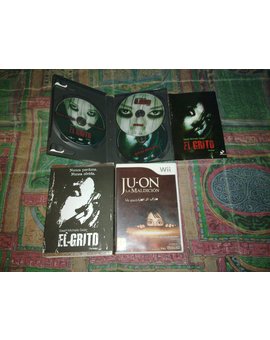 Contenido DVD El Grito Edición Coleccionista 3 Discos y Videojuego Wii Ju-On La Maldición