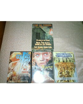 Pack Cine de Terror 3 DVD: Las Colinas tienen ojos, Mi novia es un zombi, Nueva York bajo el terror de los zombies (Fulci) Descatalogados
