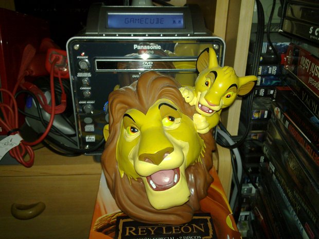 Busto de Mufasa y Simba. Vista mas de cerca (El Rey León) (A petición de varios usari@s, a lo largo del tiempo)