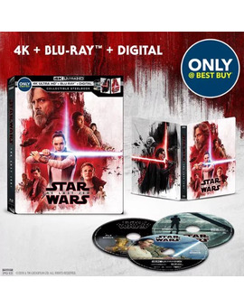 Caratula para la 4K en EEUU de BEST BUY