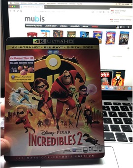 pos como no sacan en EEUU la de CHRISTOPHER ROBIN en 4k me tengo que conformar con LOS INCREIBLES 2