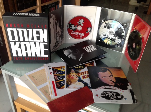 Favorita de mi colección: Edición USA 70 Aniversario de Citizen Kane, con documentos, libro, programa original... Y una excelente restauración en 4k (Warner)