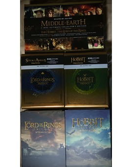 mis ediciones 4k de la tierra media