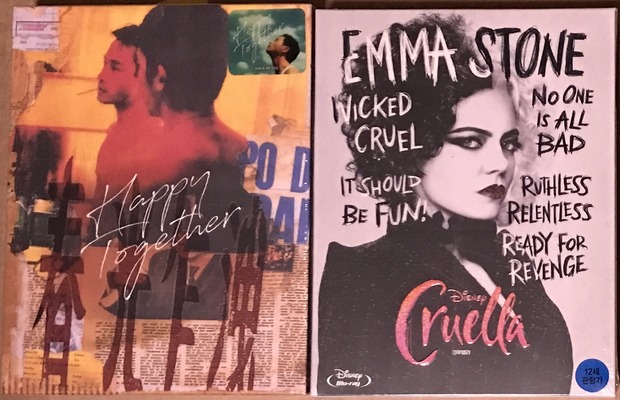 happy together y Cruella (ediciones koreanas)