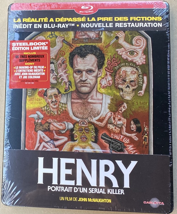 Henry, retrato… steelbook francés