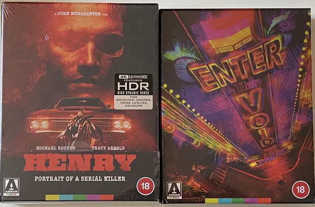 Henry retrato de un asesino y enter the Void.