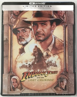 La ultima cruzada, steelbook USA