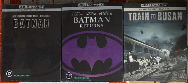Tim burton y sus batman… Train en 4k