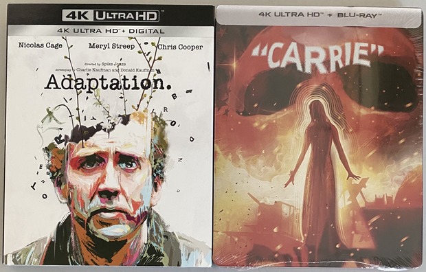 Adaptation y carrie en 4K Ed.USA