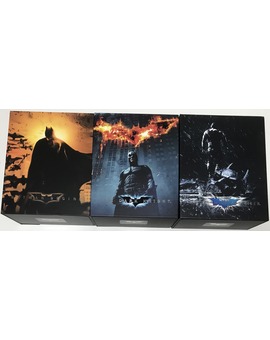 trilogia completa del caballero oscuro en Uhd BLUFANS