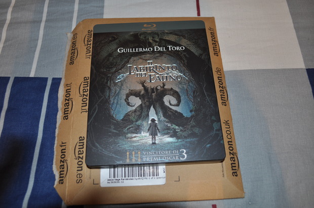 El laberinto del fauno Steelbook edición italiana.