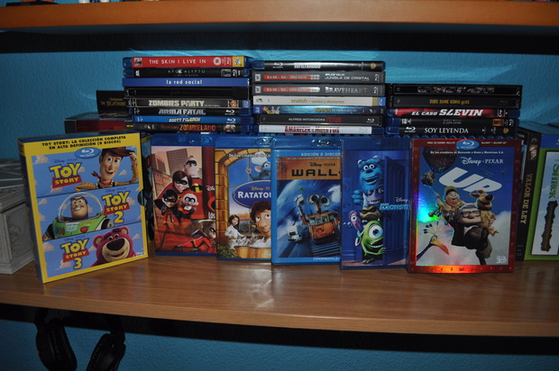 Mi colección Pixar. (De momento)