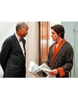 Bruce Wayne y Lucius Fox 
