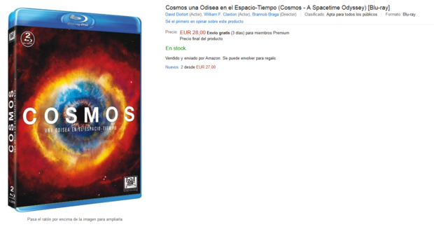 Cosmos ya disponible