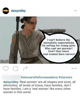 Daisy Ridley responde a los haters