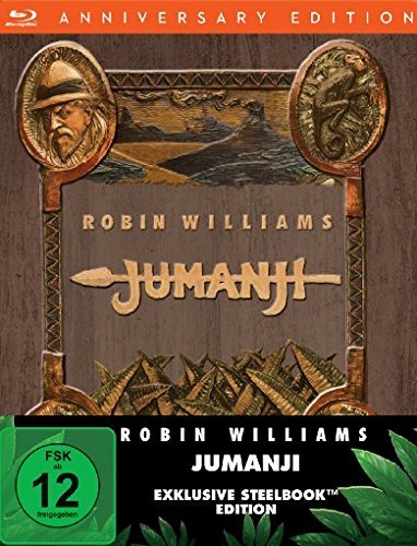 El Steelbook alemán de oferta de Jumanji NO es el mismo disco que en españa