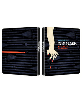 Nuevo diseño del steelbook de Zavvi de Whiplash
