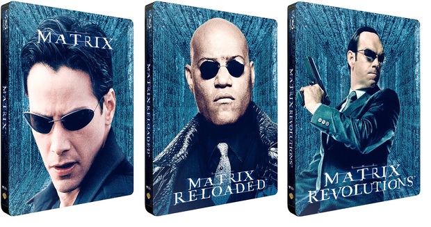 Steelbooks de Matrix (Amazon FR)