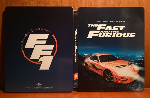 The Fast And The Furious 1 (Steelbook)