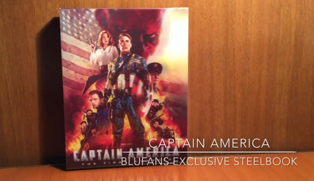 Captain America (Blufans Steelbook): Vídeo