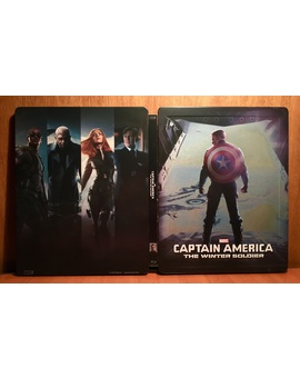Captain America: The Winter Soldier (Steelbook Blufans Lenticular) 3/4