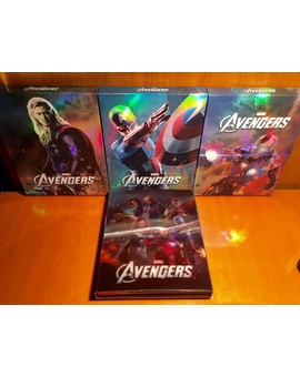 Avengers (Steelbooks Novamedia, Lenticular + Fullslip A/B/C) 1/3