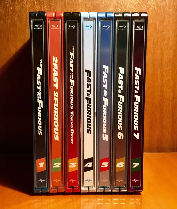 Fast & Furious Saga Steelbooks (1/2)