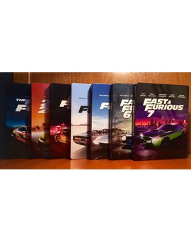 Fast & Furious Saga Steelbooks (2/2)