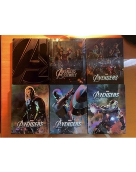 Steelbooks de Los Vengadores (1/2)