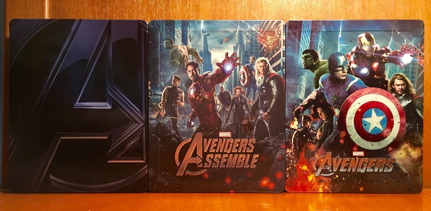 Steelbooks de Los Vengadores (2/2)