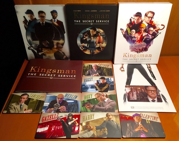 Kingsman (Steelbook Lenticular Filmarena) 4/4