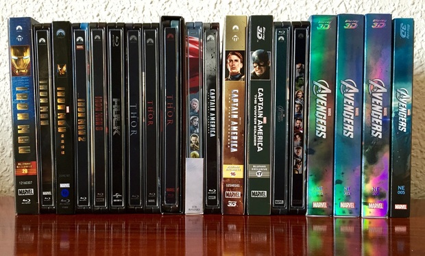 Colección de Steelbooks Marvel (1/3)