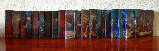 Colección de Steelbooks Marvel (2/3)