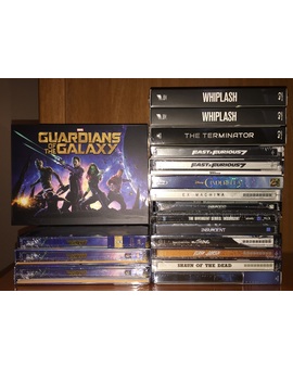 Steelbooks recibidos en agosto