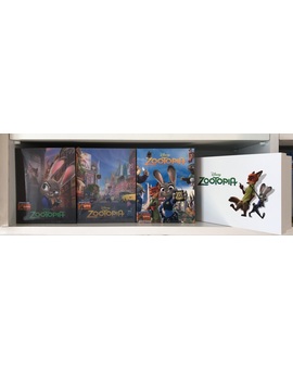 Zootopia (Blufans lenticular, doble lenticular y fullslip + caja)