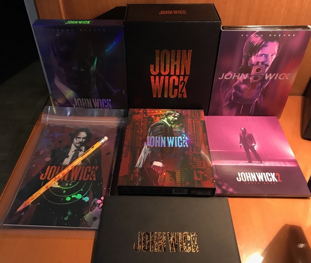 John Wick 2 (Novamedia 1-Click steelbooks boxset)