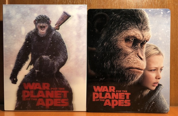 La Guerra del Planeta de los Simios (Mantalab Lenticular Steelbook) 1/3