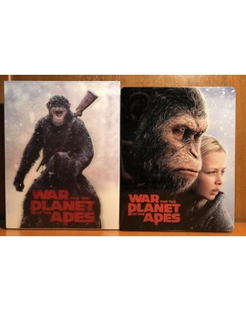 La Guerra del Planeta de los Simios (Mantalab Lenticular Steelbook) 1/3