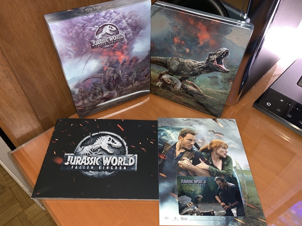 Jurassic World: El Reino Caído (Filmarena Steelbook Lenticular)