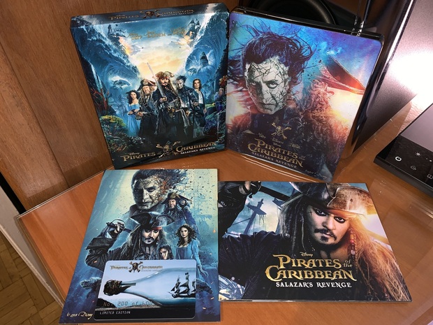 Piratas Del Caribe: La Venganza De Salazar (Filmarena Steelbook Lenticular)