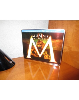 Steelbook Trilogía La Momia (frontal)