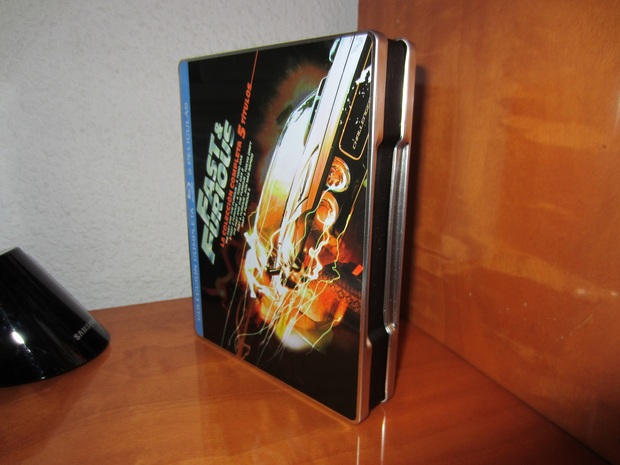 Steelbook Pentalogía Fast & Furious (frontal)