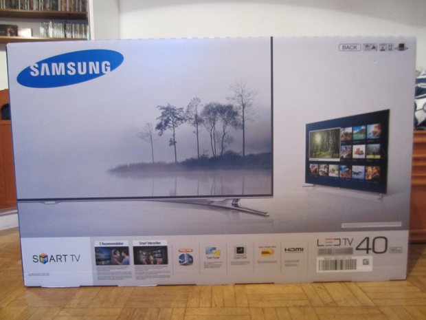 Nueva Samsung UE40F8000SL (1/4)