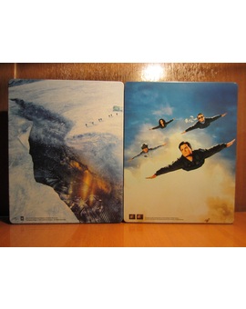 The Thing + Hot Shots (steelbooks back)