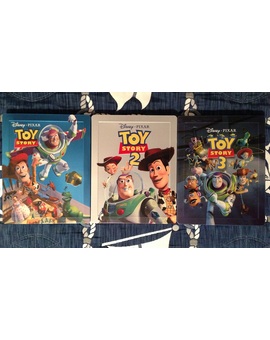 Toy Story 1, 2 y 3 - Steelbooks (front)
