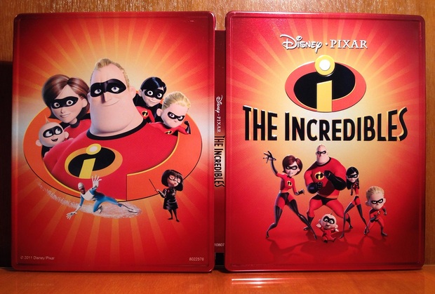 The Incredibles (Steelbook - por fuera)