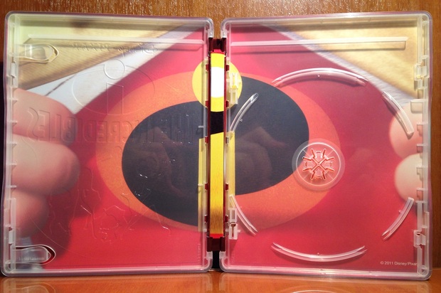 The Incredibles (Steelbook - por dentro)
