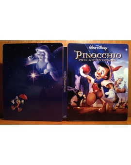 Pinocho (Steelbook - por fuera)